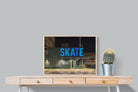Skate-Wall_Art-80 x 60cm-Mounted Canvas-Wood-Pixalot