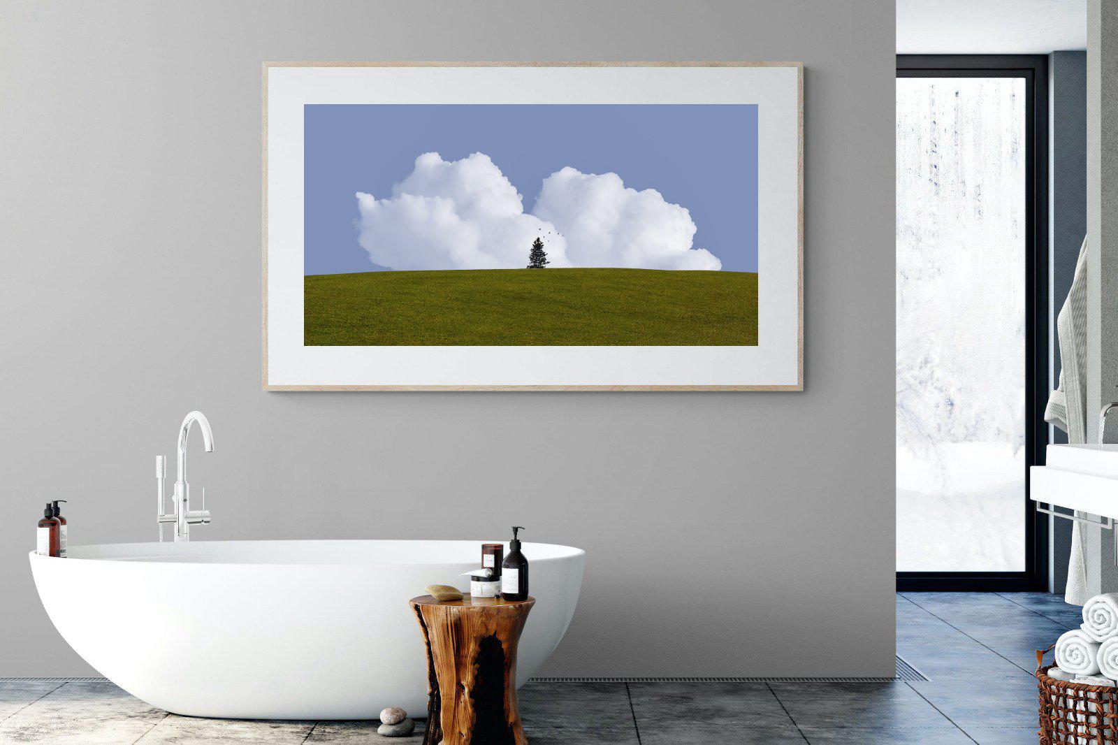 Solitude-Wall_Art-180 x 110cm-Framed Print-Wood-Pixalot