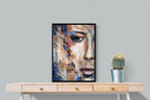 Sophia-Wall_Art-60 x 80cm-Mounted Canvas-Black-Pixalot