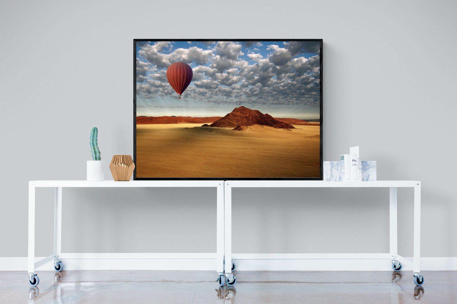 Sossusvlei-Wall_Art-120 x 90cm-Mounted Canvas-Black-Pixalot