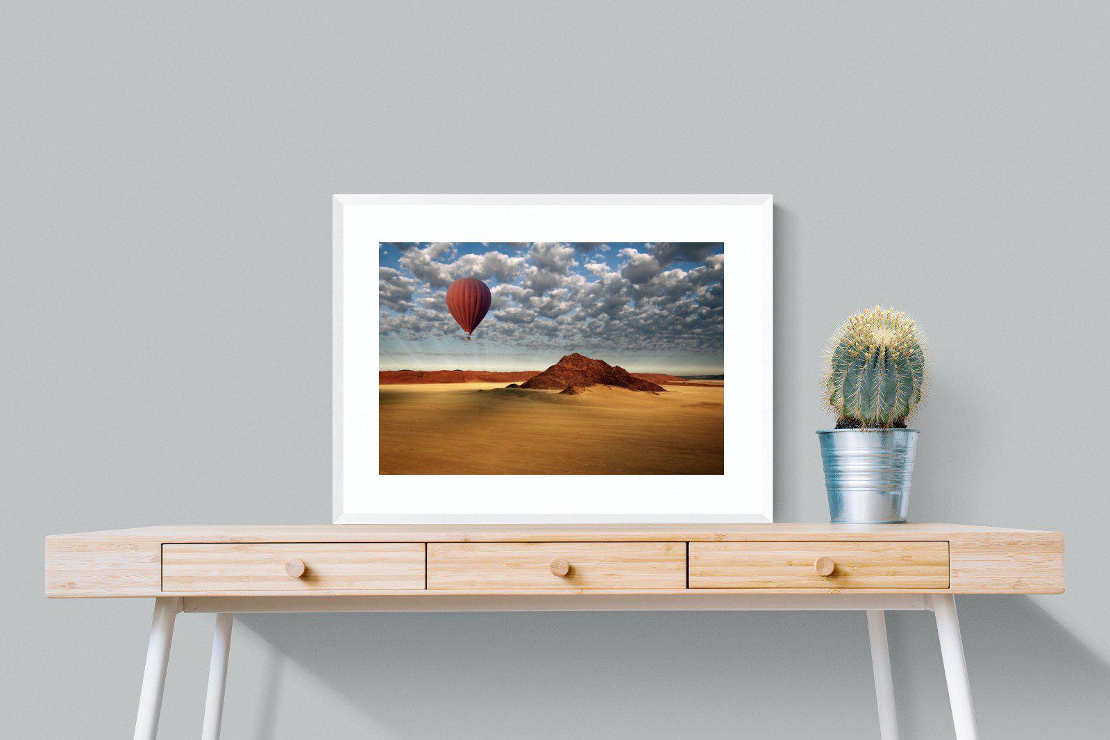 Sossusvlei-Wall_Art-80 x 60cm-Framed Print-White-Pixalot