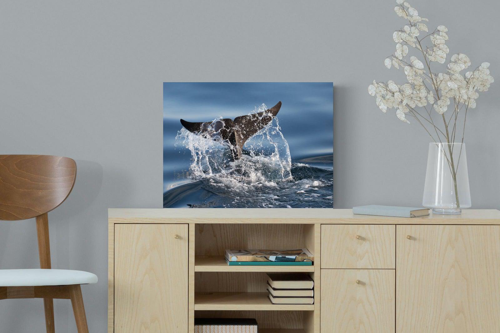 Splash-Wall_Art-60 x 45cm-Mounted Canvas-No Frame-Pixalot