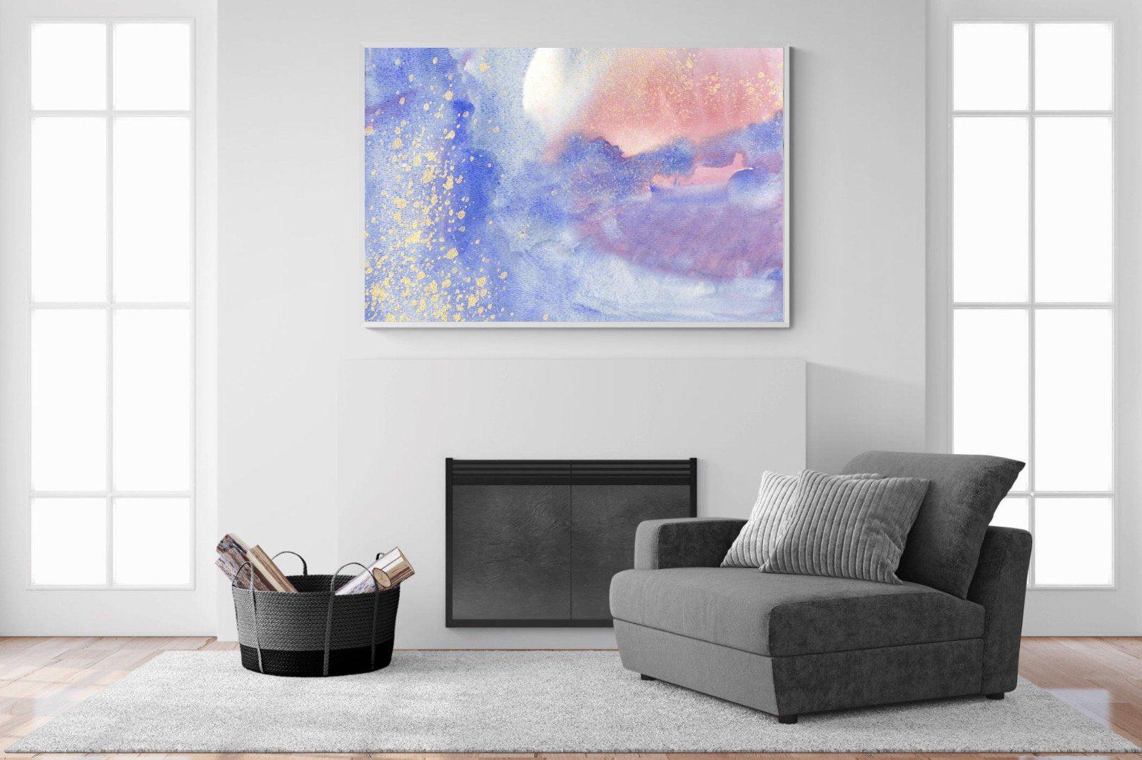 Spray-Wall_Art-150 x 100cm-Mounted Canvas-White-Pixalot