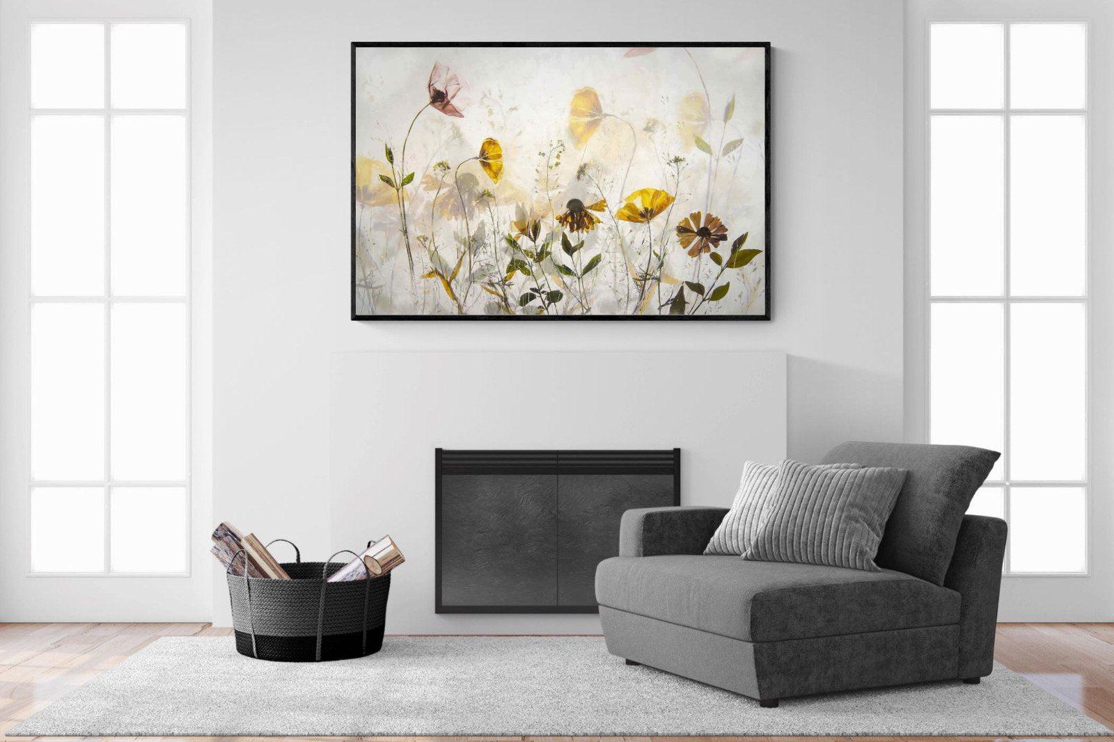 Spring Leap-Wall_Art-150 x 100cm-Mounted Canvas-Black-Pixalot