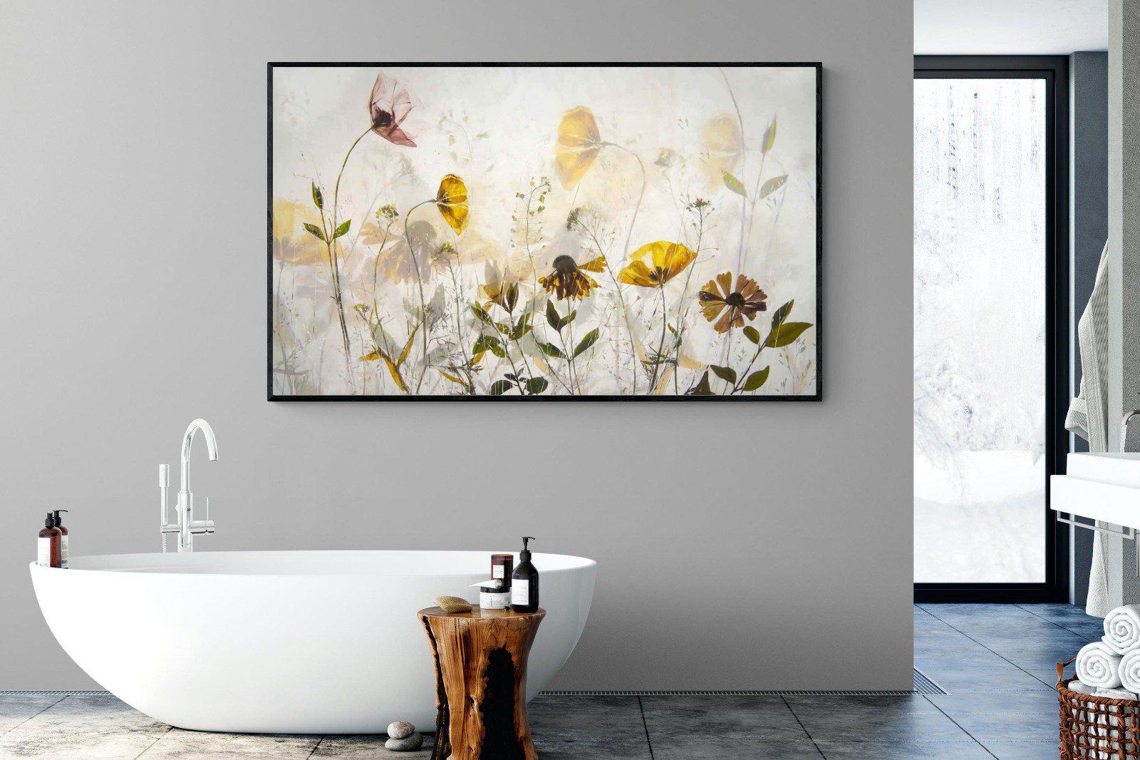 Spring Leap-Wall_Art-180 x 110cm-Mounted Canvas-Black-Pixalot