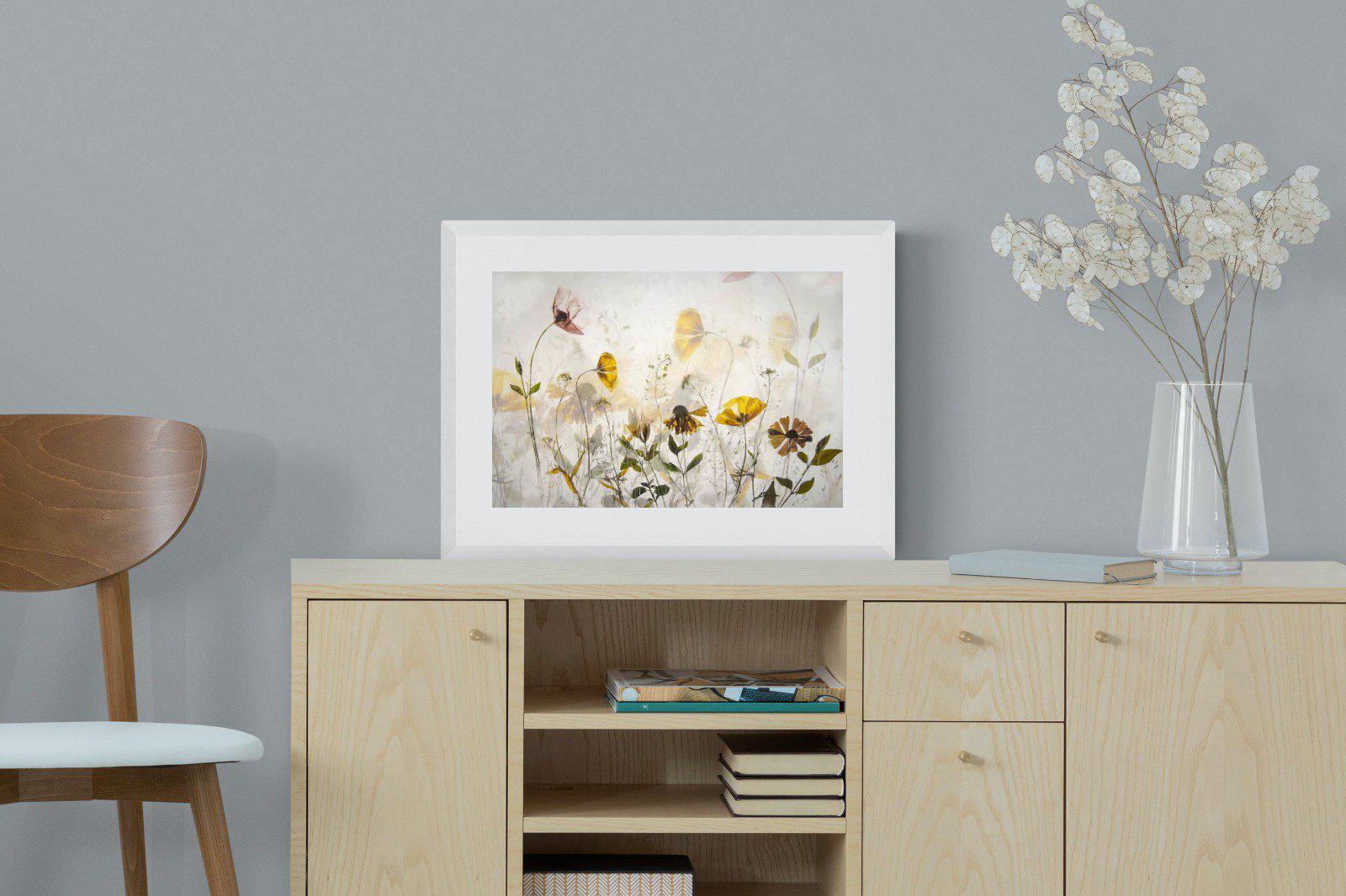 Spring Leap-Wall_Art-60 x 45cm-Framed Print-White-Pixalot
