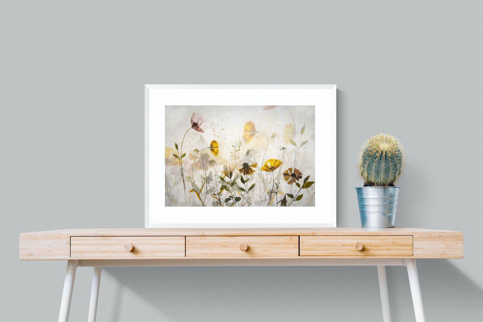 Spring Leap-Wall_Art-80 x 60cm-Framed Print-White-Pixalot
