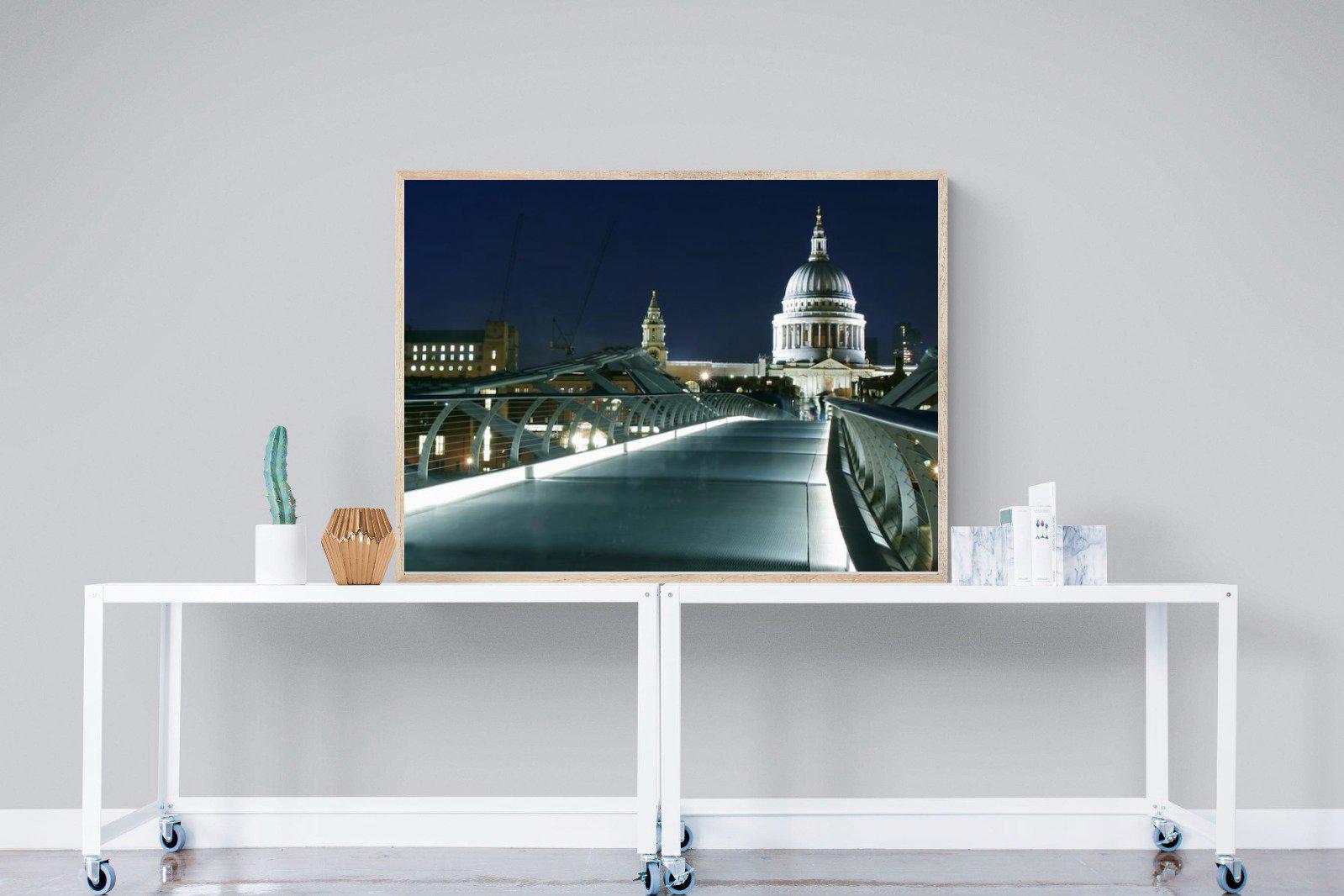 St Paul's-Wall_Art-120 x 90cm-Mounted Canvas-Wood-Pixalot