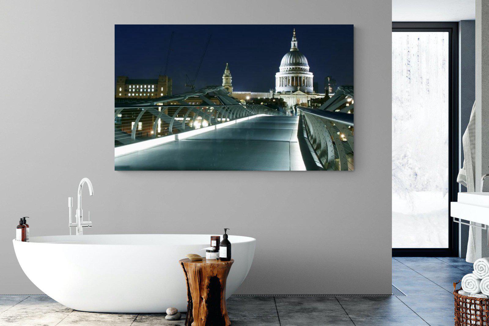 St Paul's-Wall_Art-180 x 110cm-Mounted Canvas-No Frame-Pixalot