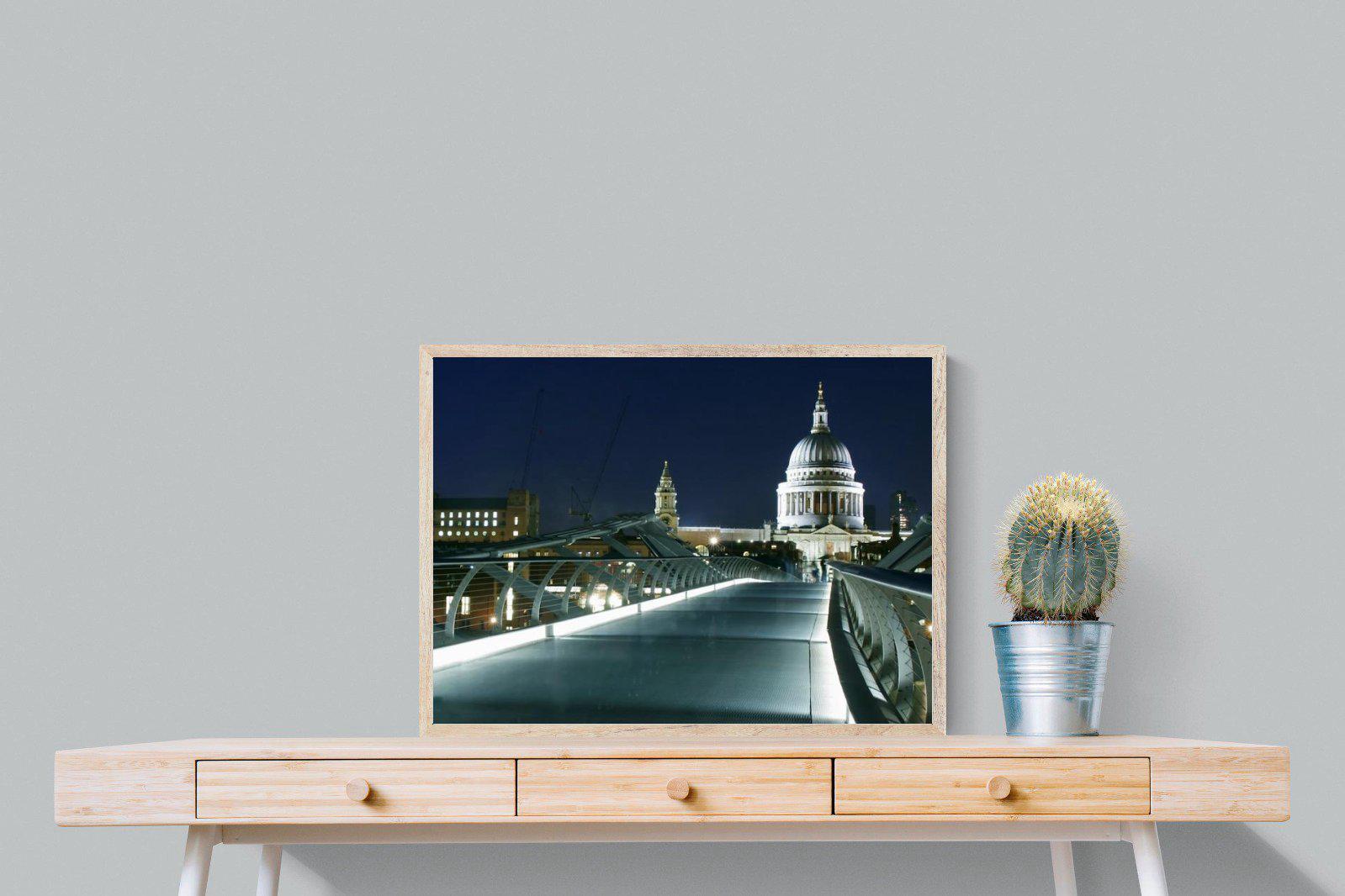 St Paul's-Wall_Art-80 x 60cm-Mounted Canvas-Wood-Pixalot