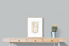 Standing Female Nude II-Wall_Art-45 x 60cm-Framed Print-Wood-Pixalot