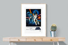 Star Wars Movie Poster-Wall_Art-75 x 100cm-Framed Print-Wood-Pixalot