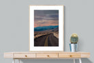 Starry Road-Wall_Art-75 x 100cm-Framed Print-Wood-Pixalot