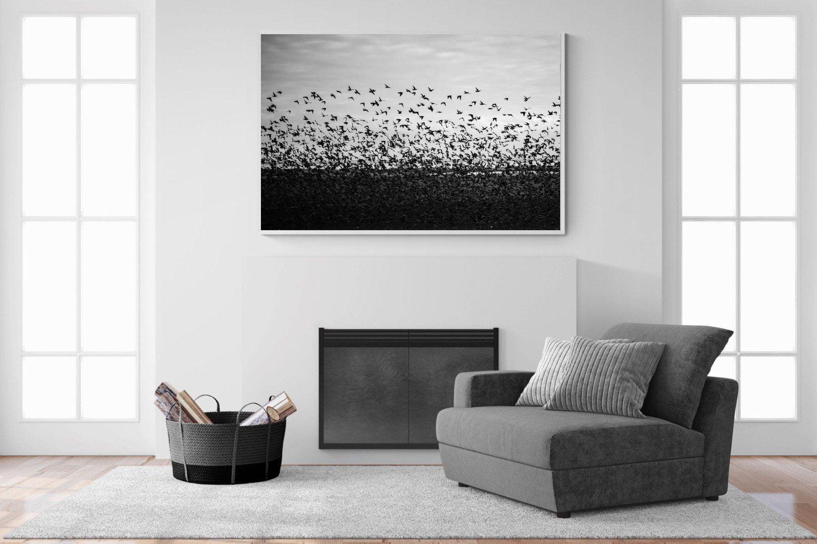 Startled-Wall_Art-150 x 100cm-Mounted Canvas-White-Pixalot