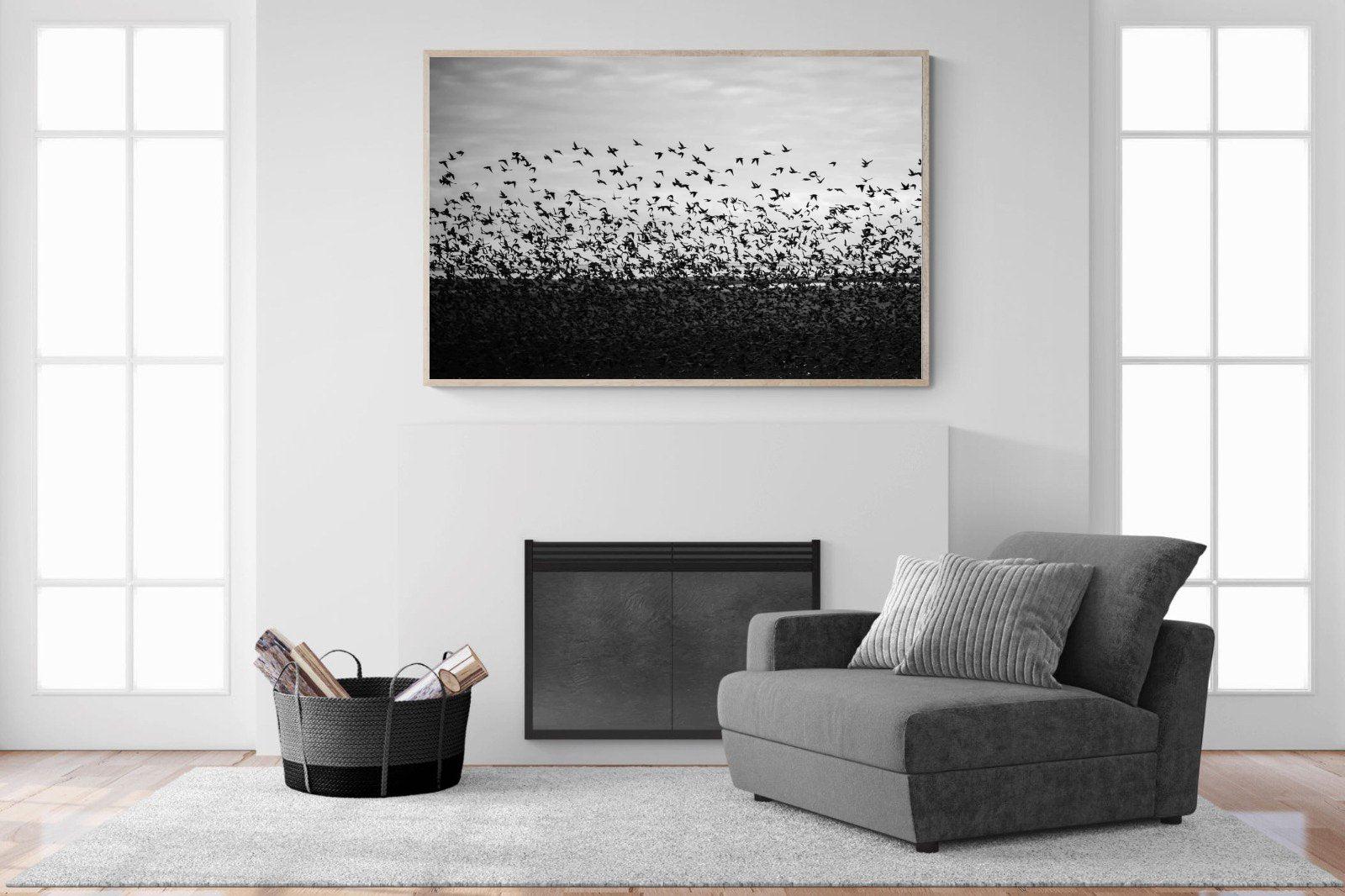 Startled-Wall_Art-150 x 100cm-Mounted Canvas-Wood-Pixalot