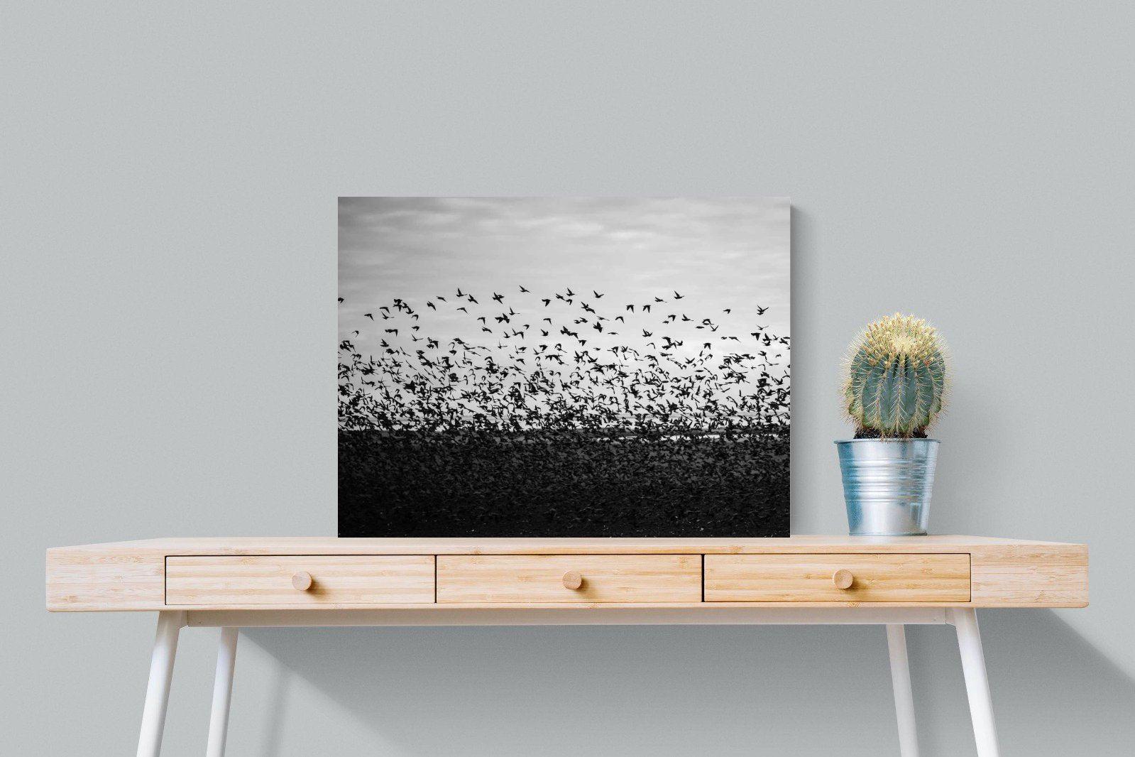 Startled-Wall_Art-80 x 60cm-Mounted Canvas-No Frame-Pixalot