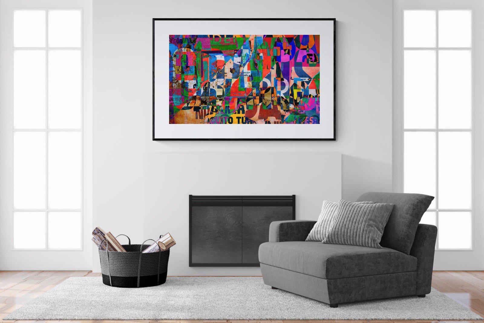 Statement-Wall_Art-150 x 100cm-Framed Print-Black-Pixalot