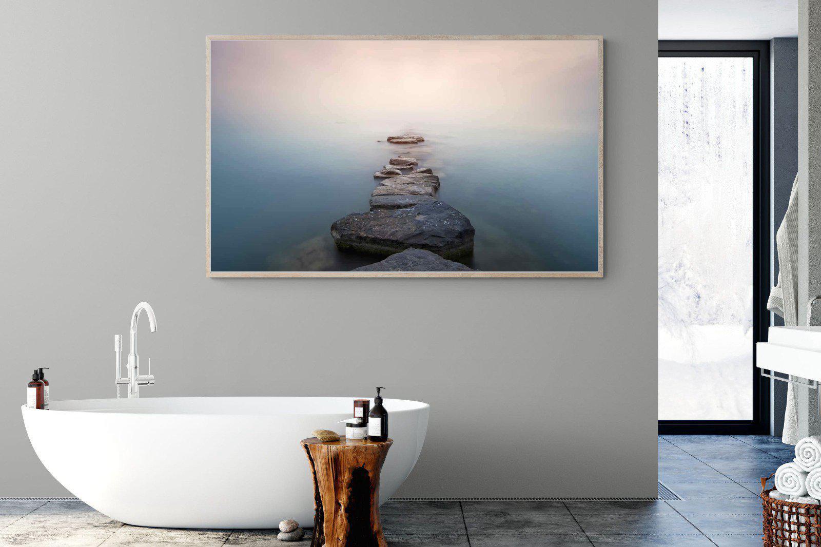 Stepping Stones-Wall_Art-180 x 110cm-Mounted Canvas-Wood-Pixalot