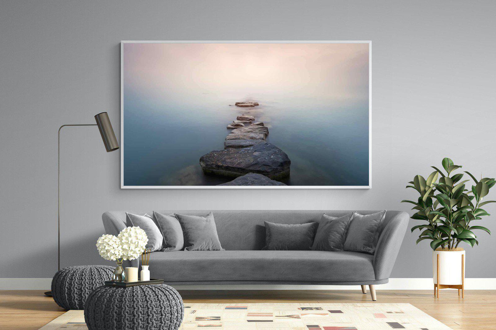 Stepping Stones-Wall_Art-220 x 130cm-Mounted Canvas-White-Pixalot