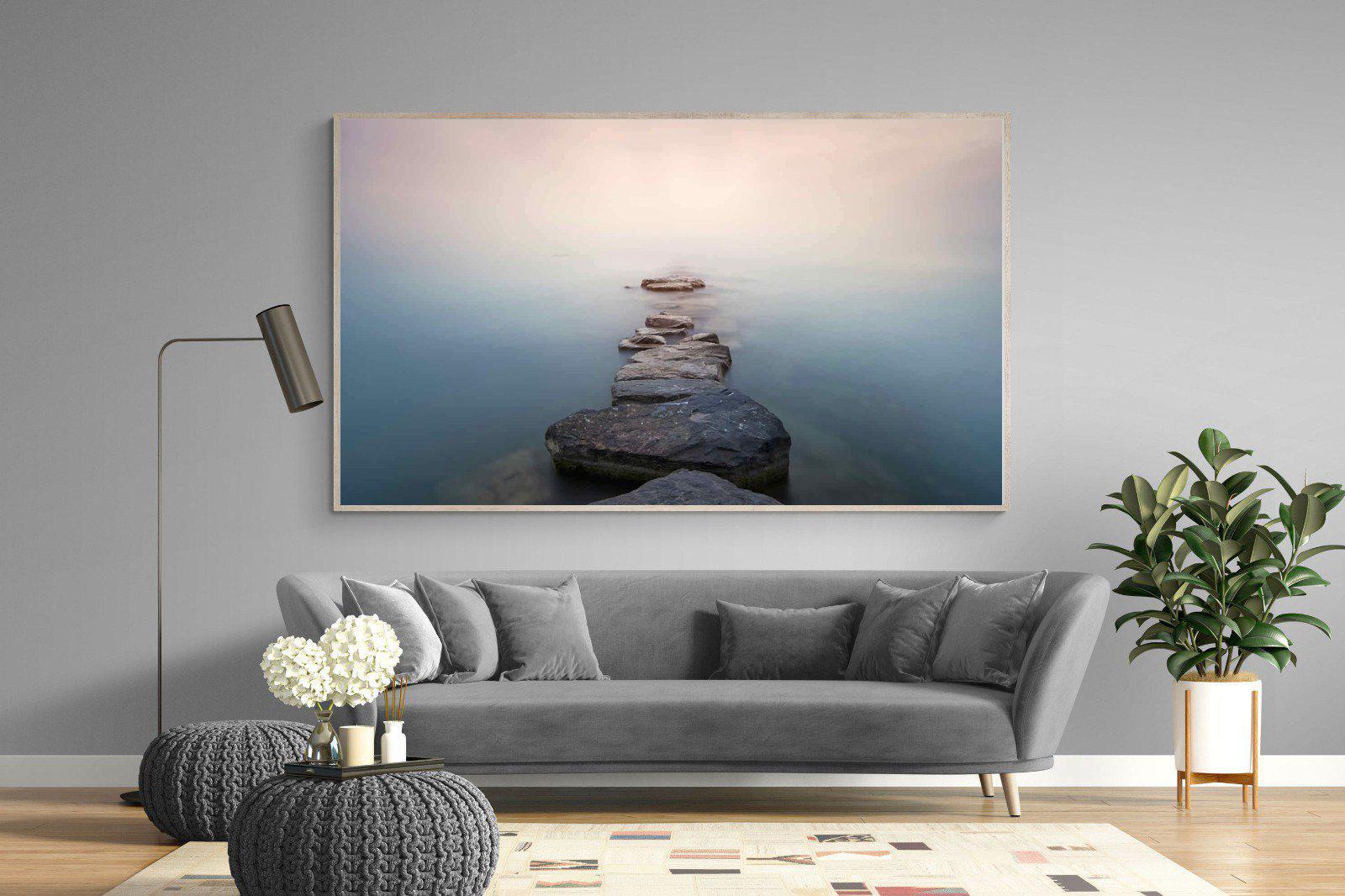 Stepping Stones-Wall_Art-220 x 130cm-Mounted Canvas-Wood-Pixalot