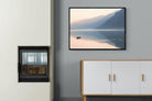 Still Lake-Wall_Art-100 x 75cm-Mounted Canvas-Black-Pixalot
