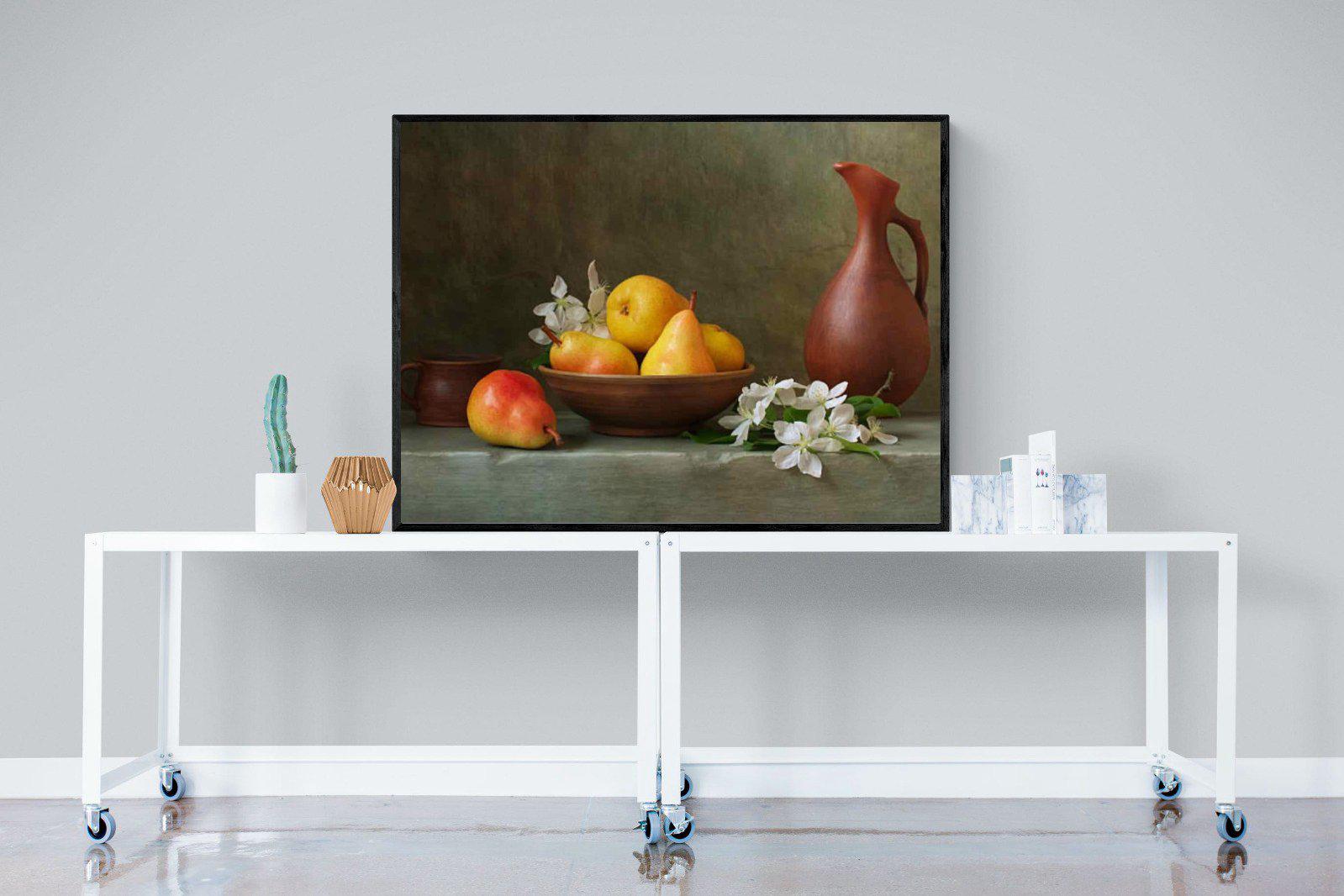 Still Life-Wall_Art-120 x 90cm-Mounted Canvas-Black-Pixalot