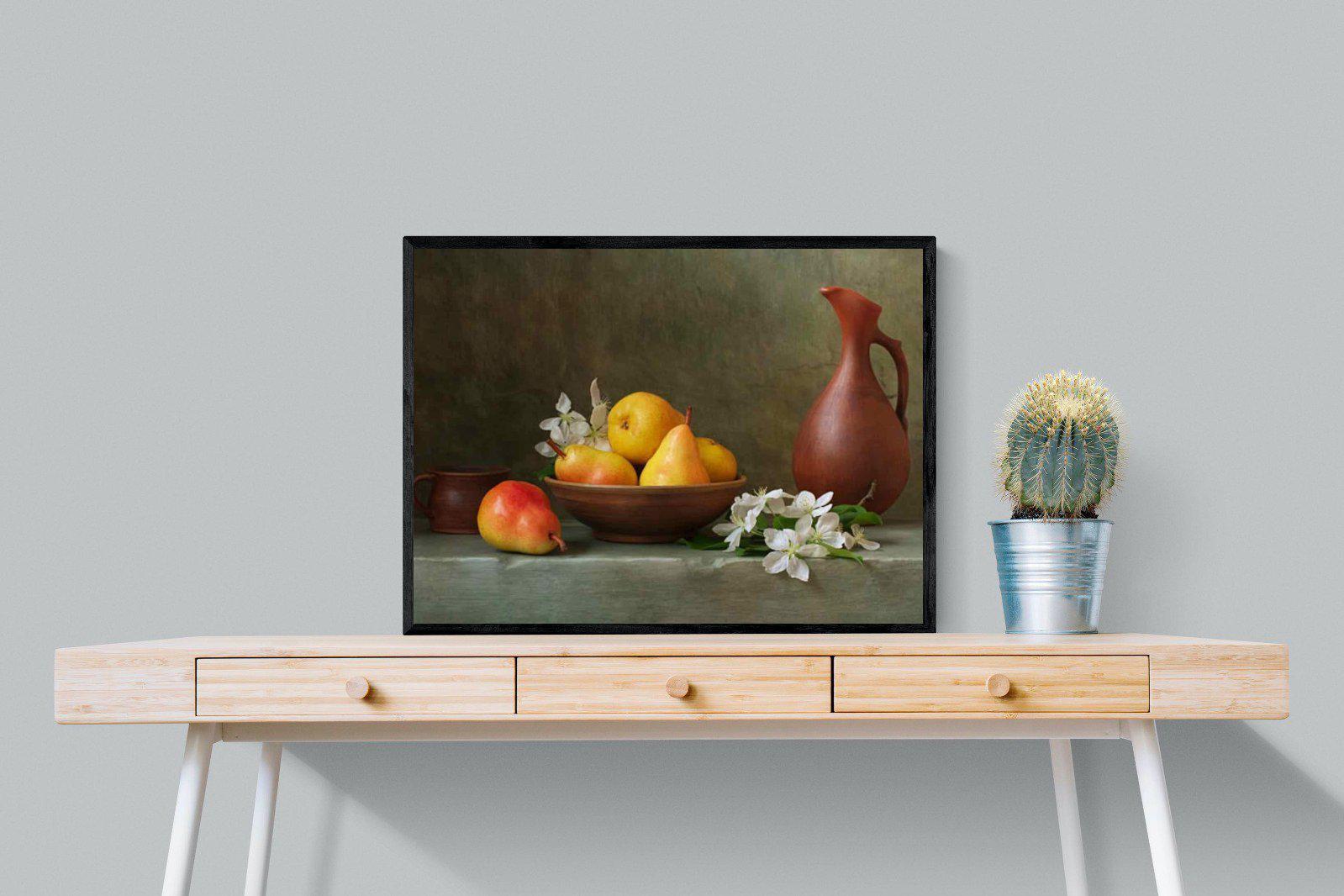 Still Life-Wall_Art-80 x 60cm-Mounted Canvas-Black-Pixalot