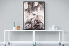 Street Art-Wall_Art-90 x 120cm-Mounted Canvas-Black-Pixalot
