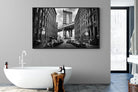 Street-Wall_Art-180 x 110cm-Mounted Canvas-Black-Pixalot