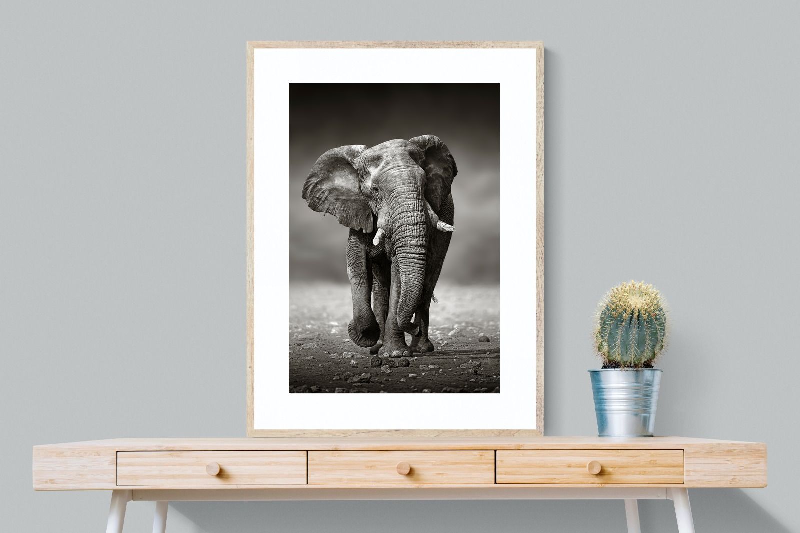 Stride-Wall_Art-75 x 100cm-Framed Print-Wood-Pixalot