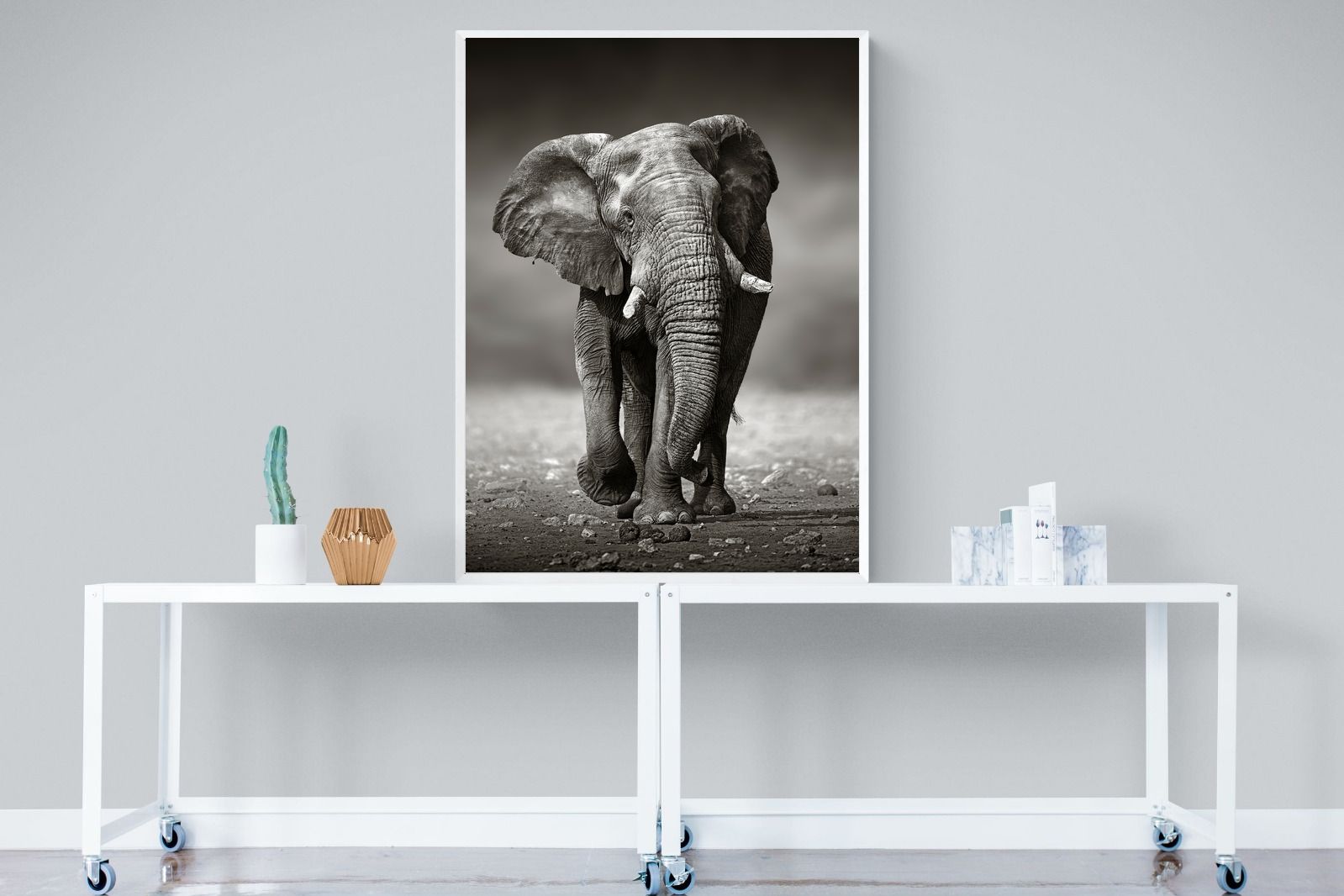 Stride-Wall_Art-90 x 120cm-Mounted Canvas-White-Pixalot