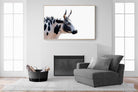 Strong Nguni-Wall_Art-150 x 100cm-Mounted Canvas-Wood-Pixalot