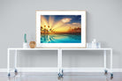 Sun Rays-Wall_Art-120 x 90cm-Framed Print-Wood-Pixalot