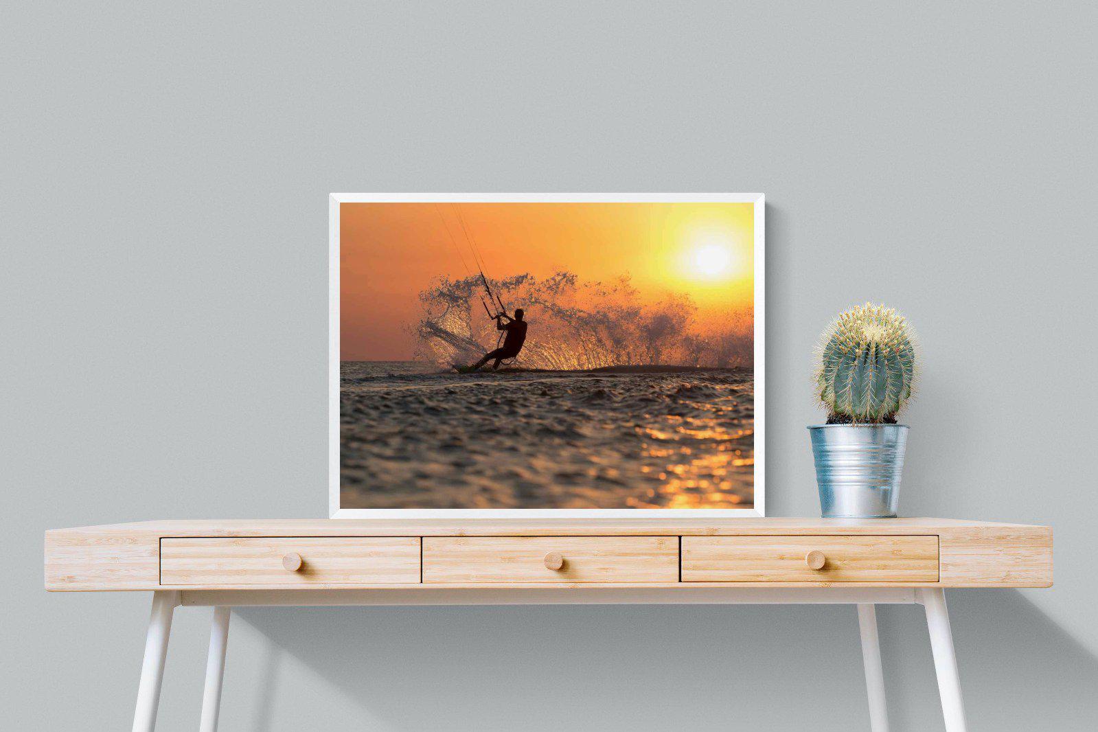 Sunset Kitesurf-Wall_Art-Pixalot