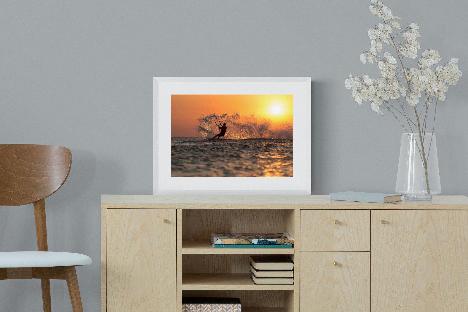 Sunset Kitesurf-Wall_Art-Pixalot