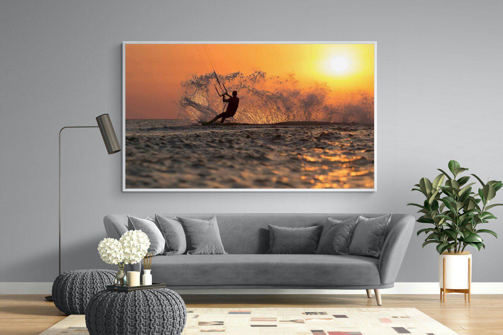 Sunset Kitesurf-Wall_Art-Pixalot