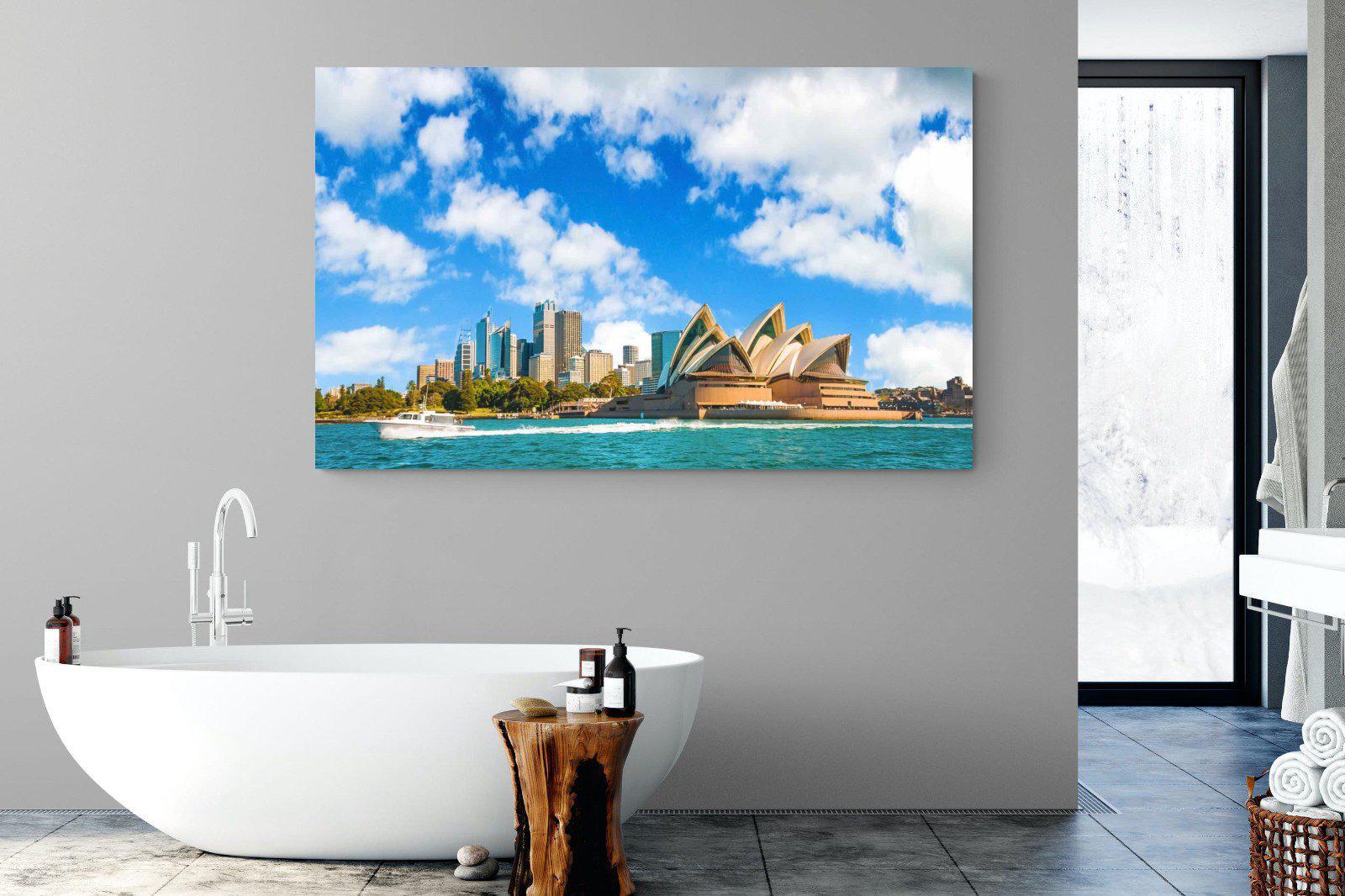 Sydney Opera House-Wall_Art-180 x 110cm-Mounted Canvas-No Frame-Pixalot