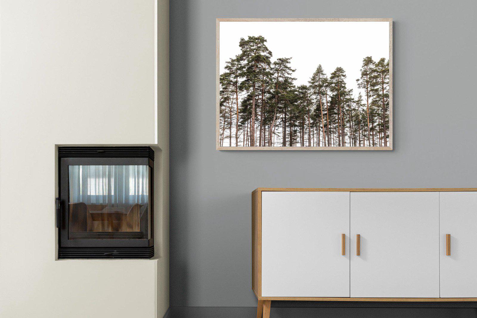 Tall Pines-Wall_Art-100 x 75cm-Mounted Canvas-Wood-Pixalot