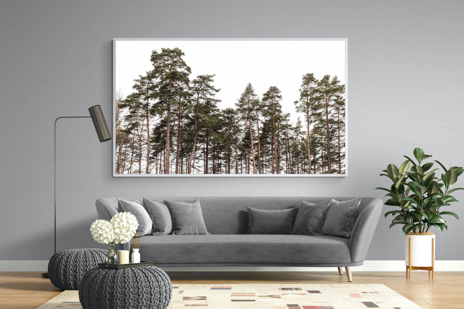 Tall Pines-Wall_Art-220 x 130cm-Mounted Canvas-White-Pixalot