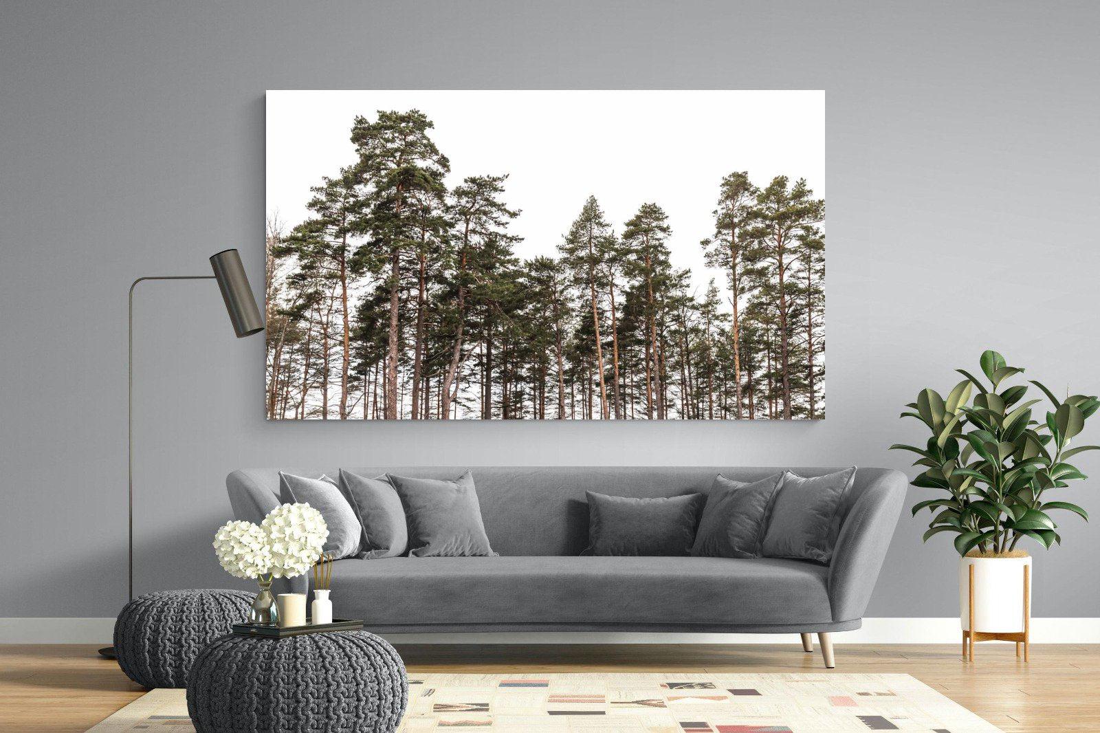 Tall Pines-Wall_Art-220 x 130cm-Mounted Canvas-No Frame-Pixalot