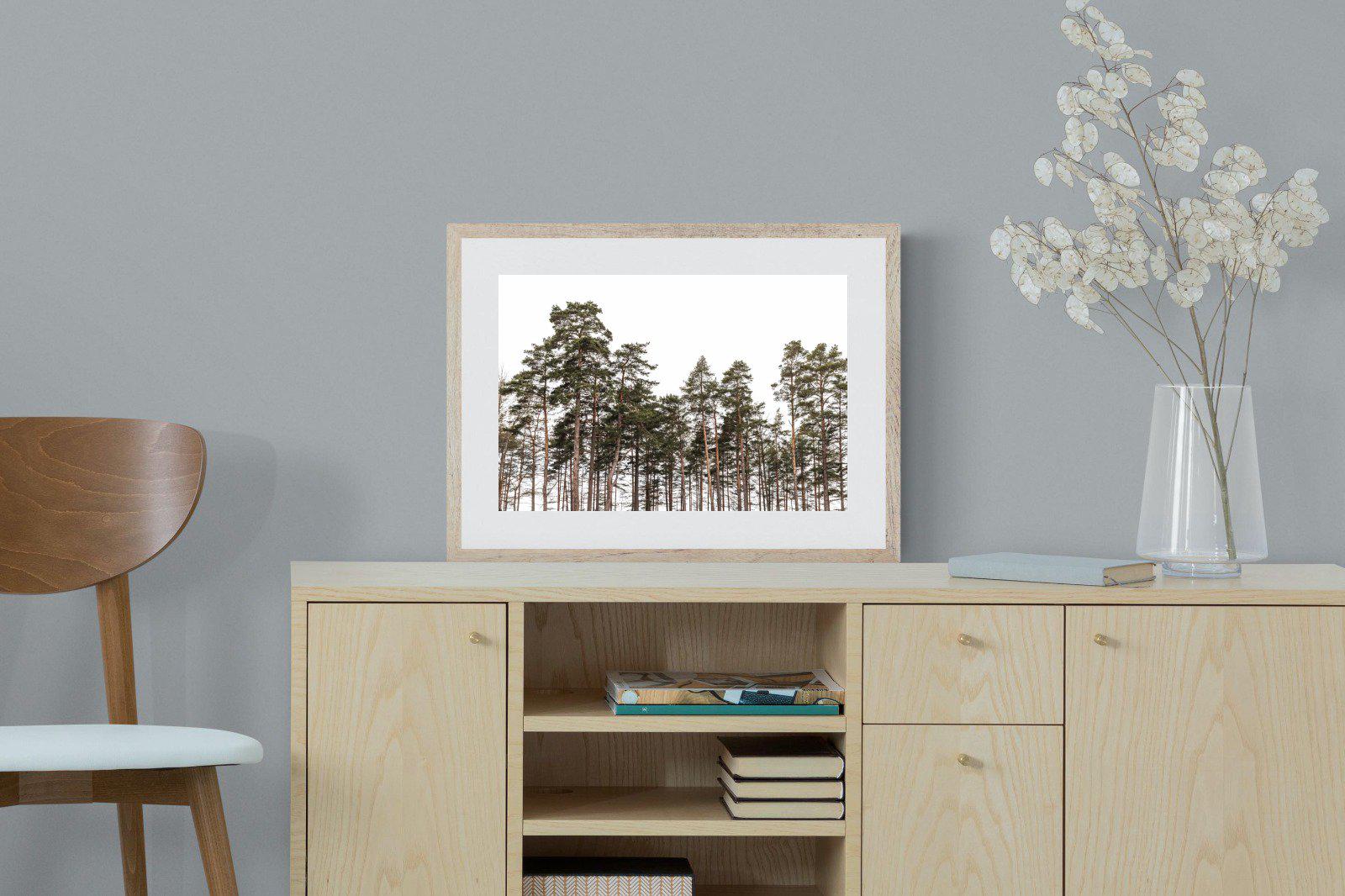 Tall Pines-Wall_Art-60 x 45cm-Framed Print-Wood-Pixalot