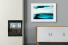 Teal-Wall_Art-100 x 75cm-Framed Print-Wood-Pixalot