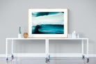 Teal-Wall_Art-120 x 90cm-Framed Print-Wood-Pixalot