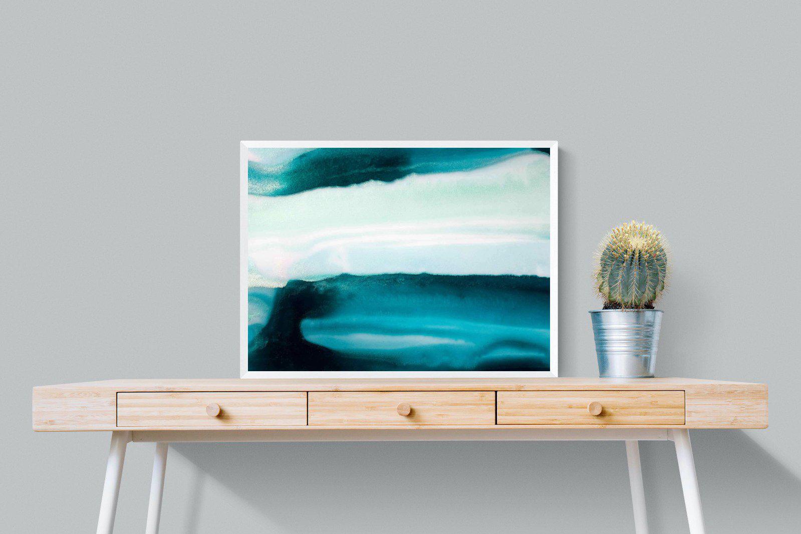 Teal-Wall_Art-80 x 60cm-Mounted Canvas-White-Pixalot