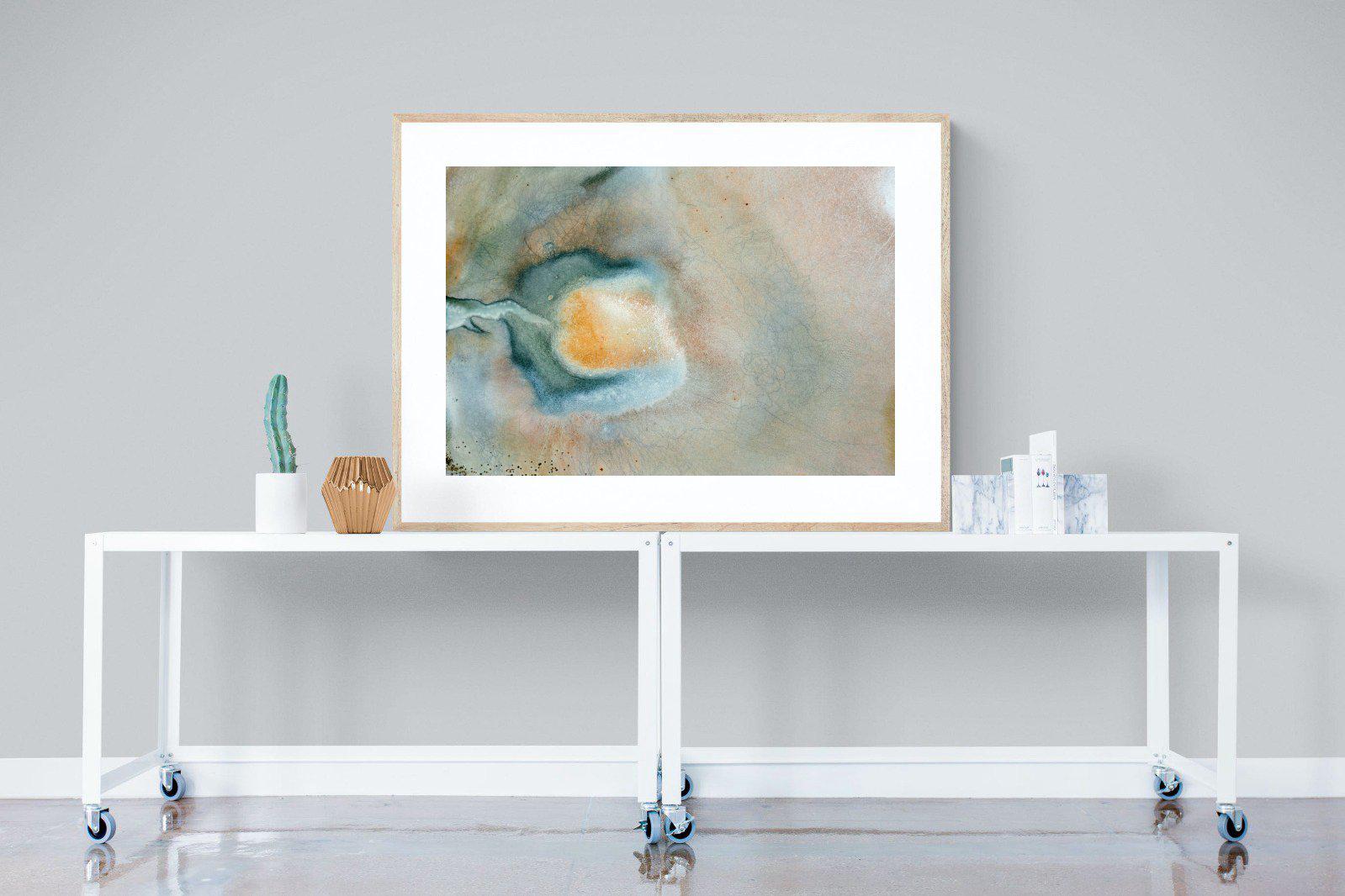 Textured Earth-Wall_Art-120 x 90cm-Framed Print-Wood-Pixalot