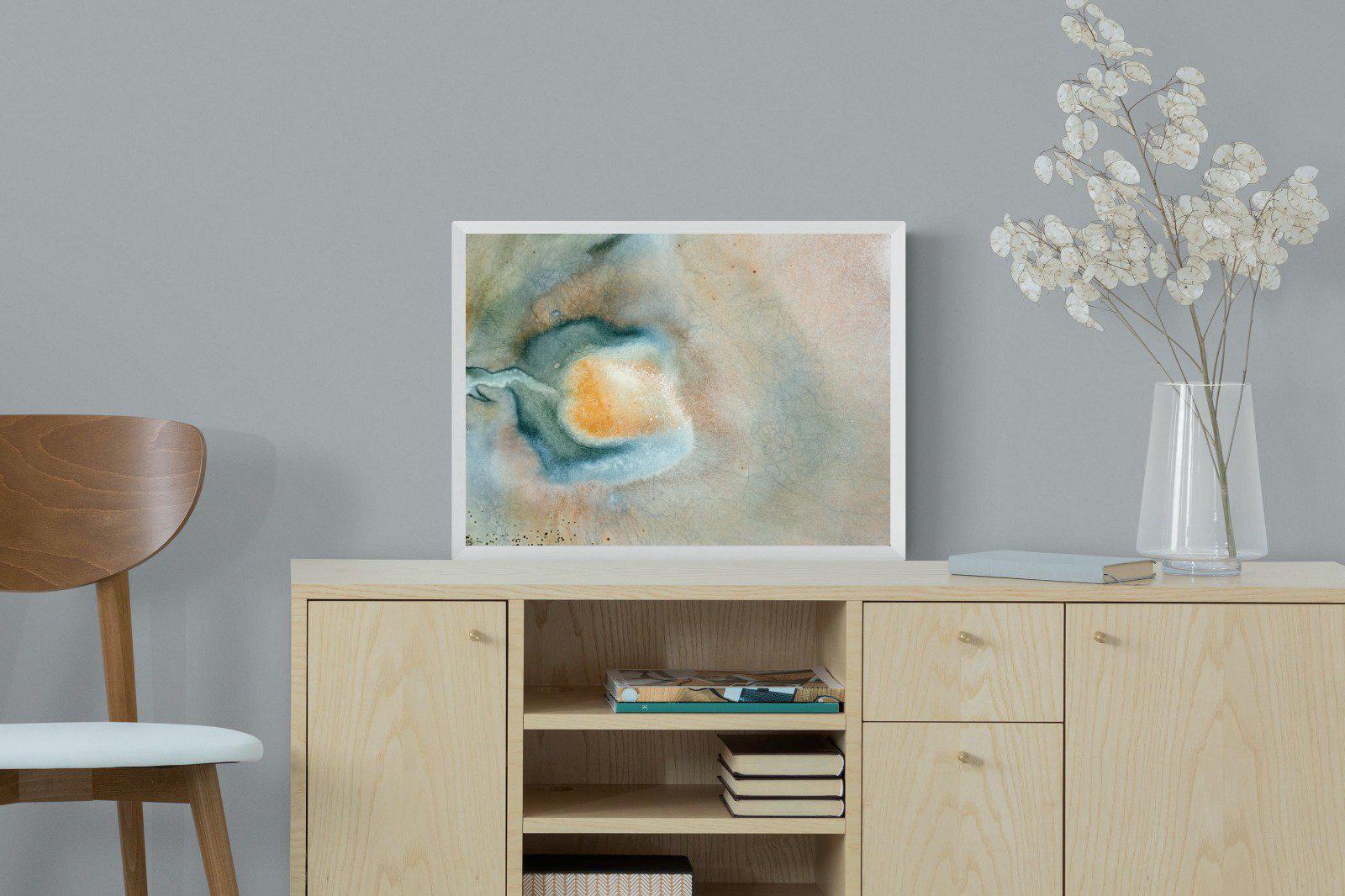 Textured Earth-Wall_Art-60 x 45cm-Mounted Canvas-White-Pixalot