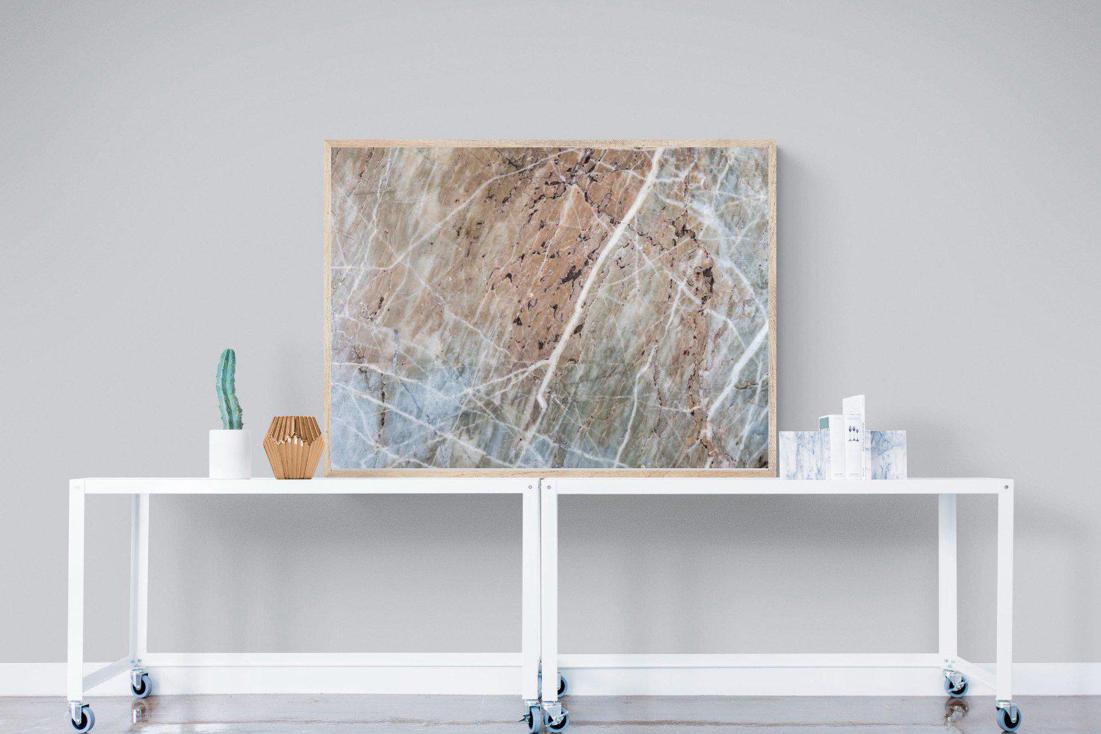Textured Marble-Wall_Art-120 x 90cm-Mounted Canvas-Wood-Pixalot