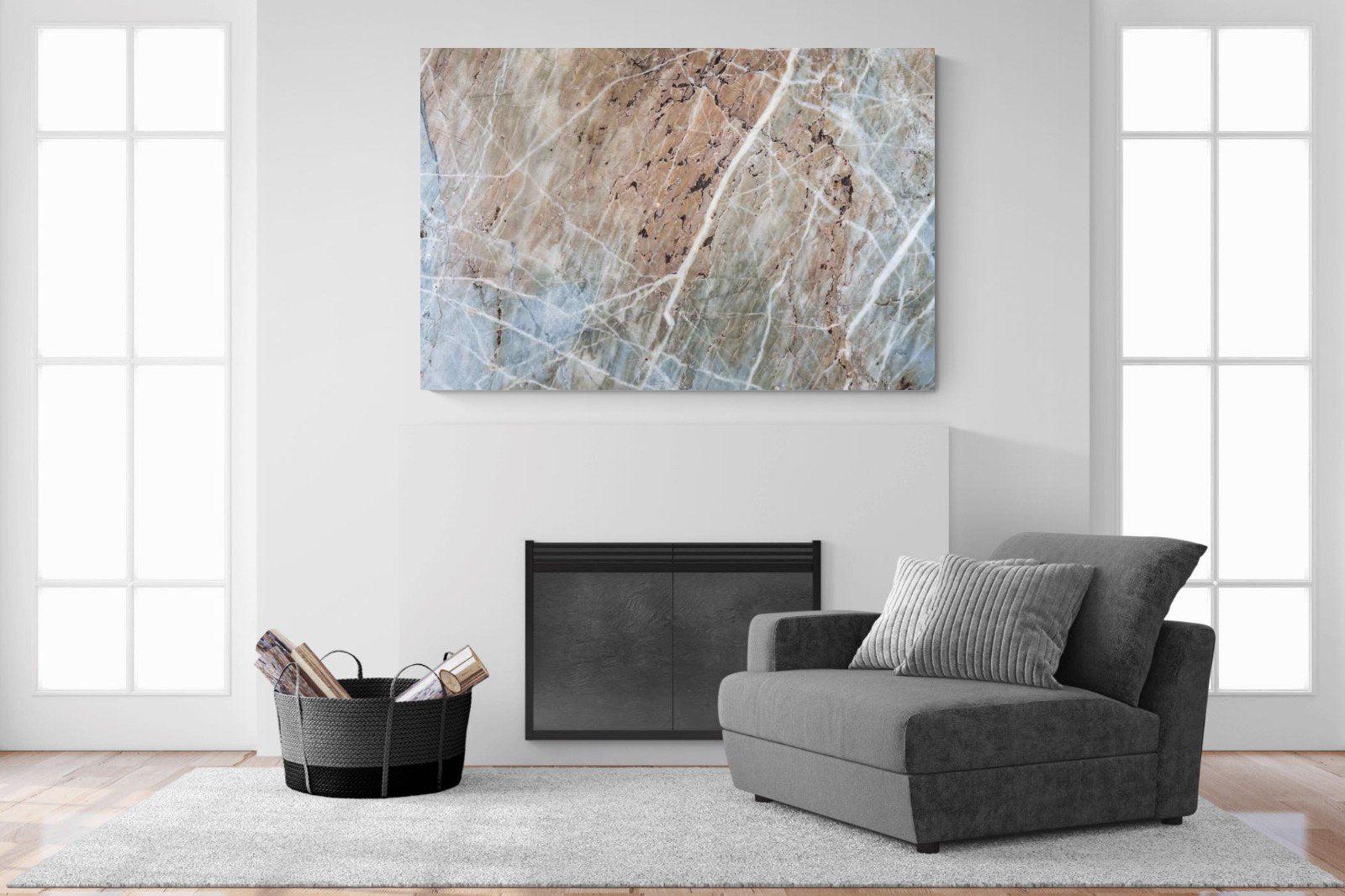 Textured Marble-Wall_Art-150 x 100cm-Mounted Canvas-No Frame-Pixalot
