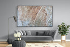 Textured Marble-Wall_Art-220 x 130cm-Mounted Canvas-Black-Pixalot