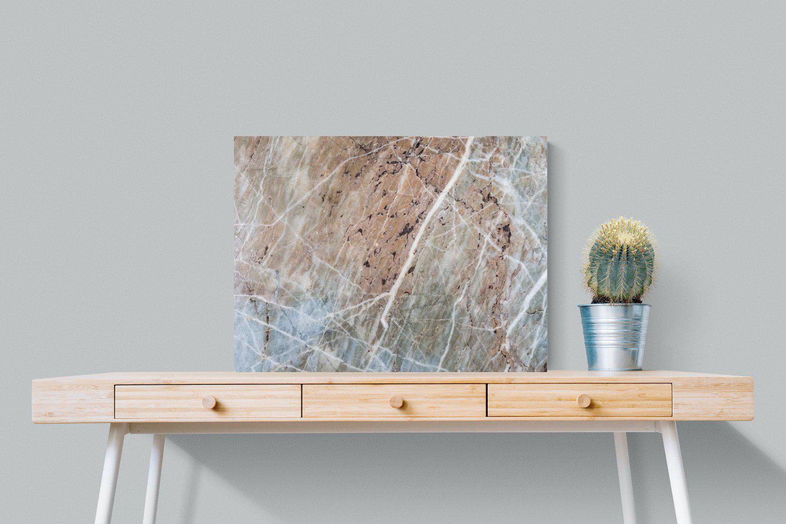 Textured Marble-Wall_Art-80 x 60cm-Mounted Canvas-No Frame-Pixalot
